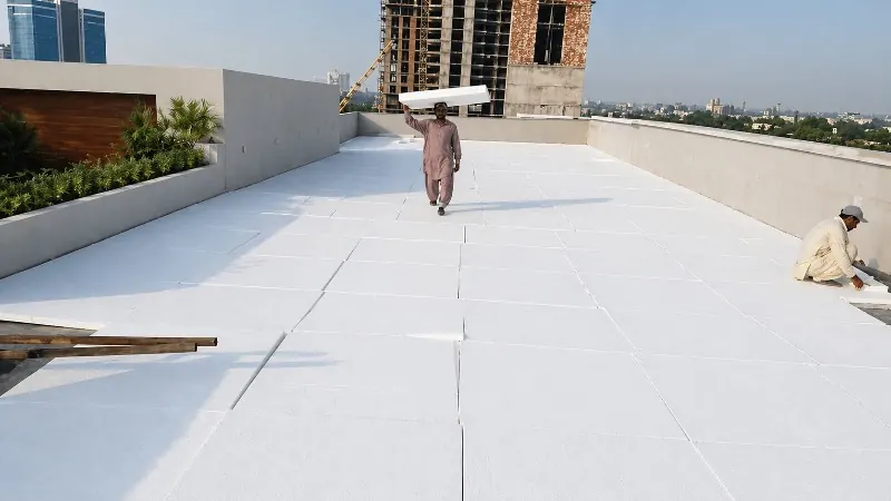 TKG roof insulation installation for a residential home